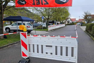Vorbereitung auf den 31. Kayher Kirschblütenlauf 2023