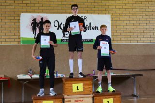 Die top 3 Jungs vom Kayher Jugendlauf 2026