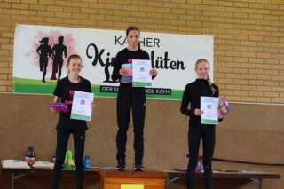 Siegerehrung 3,8km-Jugendlauf 34. Kayher Kirschblütenlauf 2026