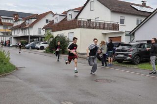 Spaß beim Jugendlauf